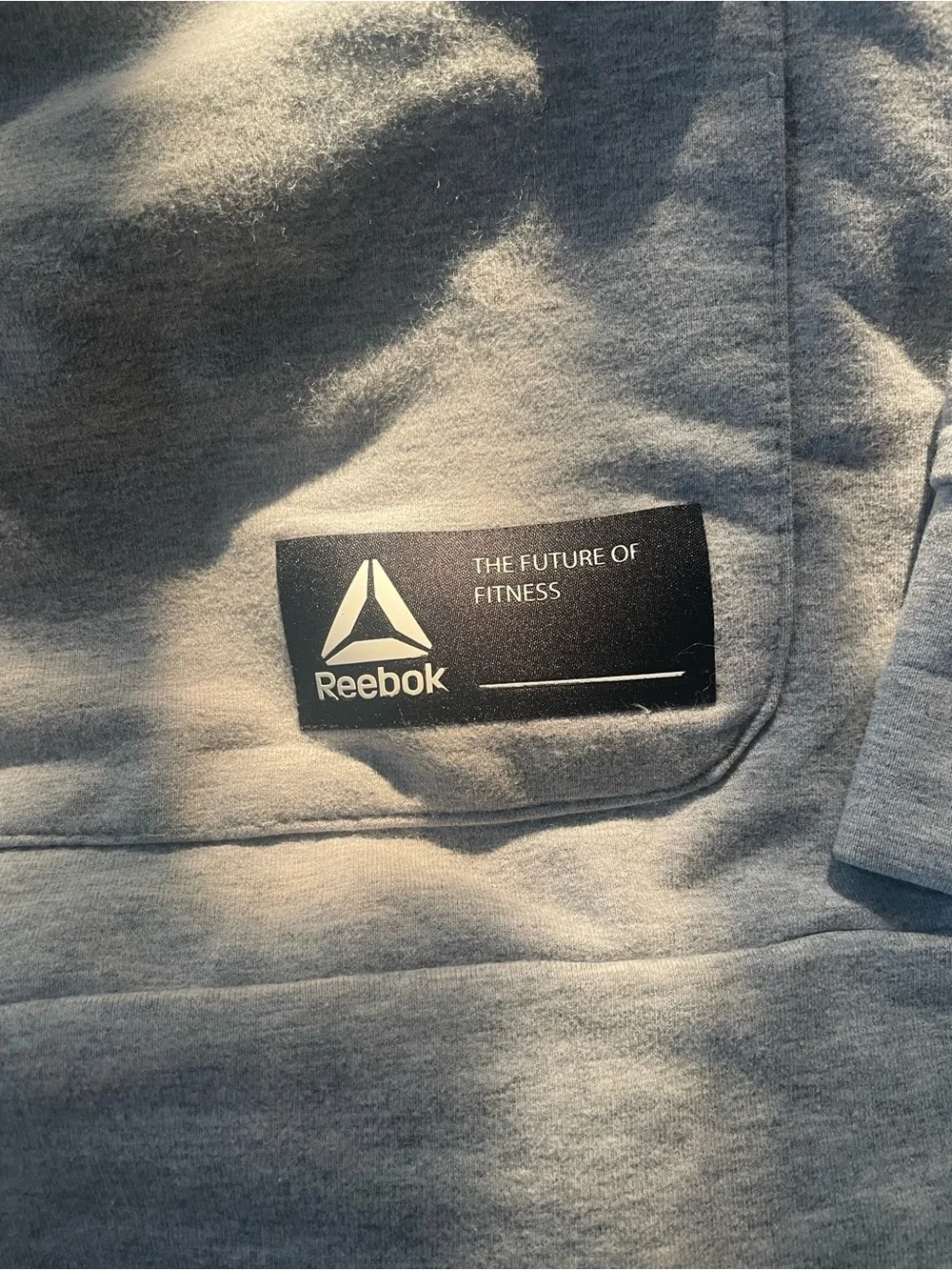 Reebok Boys Gray Quarter Zip Utility Pocket Hoodie L 10/12